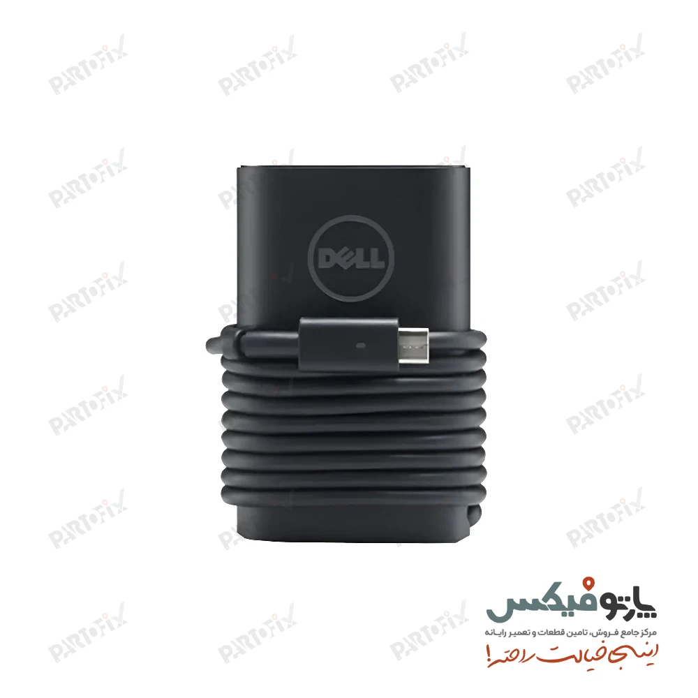 شارژر اورجینال لپ تاپ دل 20 ولت 2.25 آمپر 45 وات نیوفیس کانکتور TYPE-C